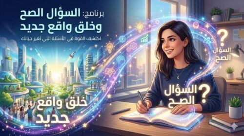 برنامج السؤال الصح وخلق واقع جديد ✨